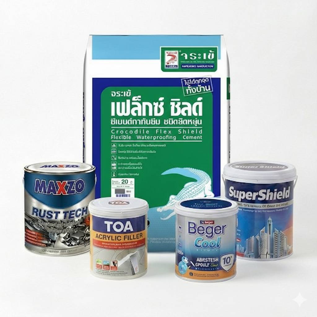 สีและเคมีภัณฑ์ TOA Beger จระเข้